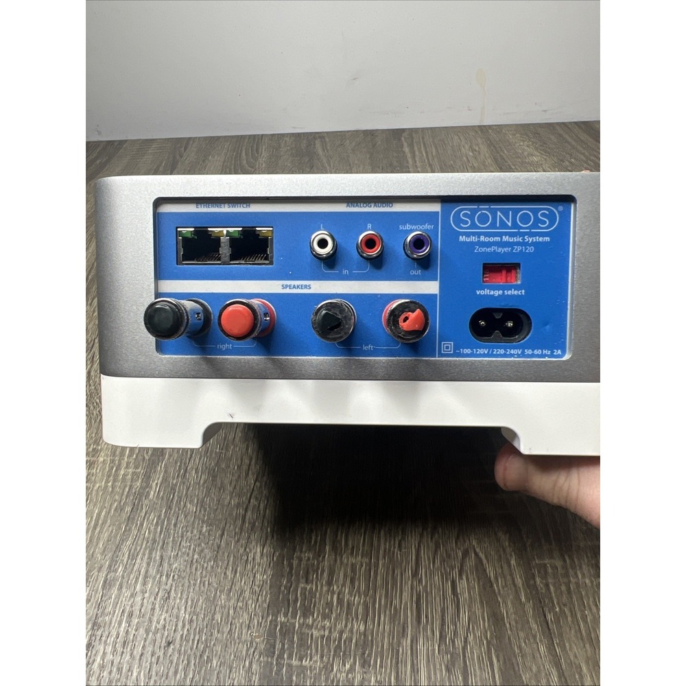 Sonos Connect Amp ZP120 Digital Media Streamer Gen 1, S1 App Compatible - Picture 6 of 7